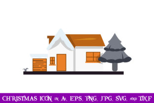 Big House and Christmas Tree Icon