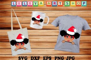 Christmas Afro Girl Crafts