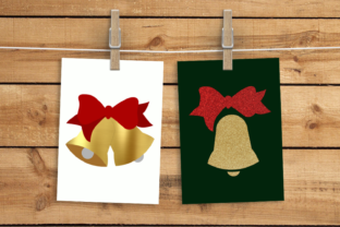 Christmas Bells with Bow for Crafts
