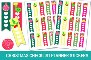 Christmas Checklist - Planner Stickers for Crafts