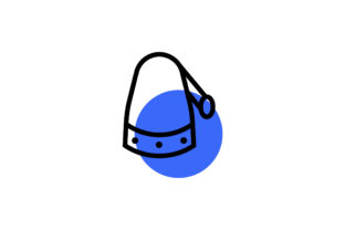 Christmas Hat Modern Vector Icon