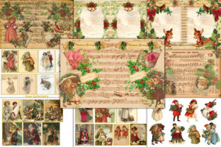 Country Christmas Clipart for Crafts