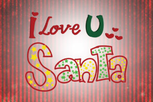 I Love You Santa Christmas Quotes for Crafts