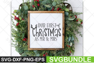 Our 1st Christmas As Mr. and Mrs. Print Templates