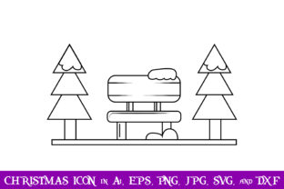 Park Christmas Icon Icons