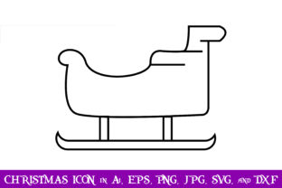 Sleigh Christmas Icon Icons