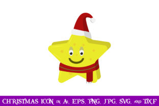 Star Santa Christmas Icon